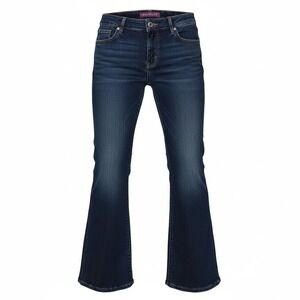 GLORIA VANDERBILT Amanda Bootcut Jeans Womens 10 Dark Wash Stretch Denim